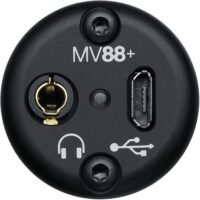 Shure MV88+SE215-CL-EFS Portable videography kit Black